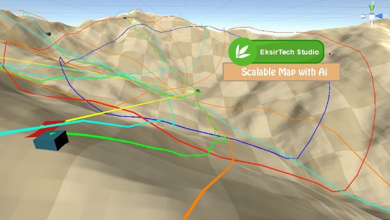 3D big map/Ai